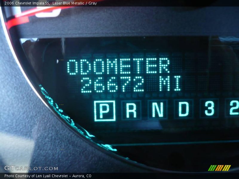 Laser Blue Metallic / Gray 2006 Chevrolet Impala SS
