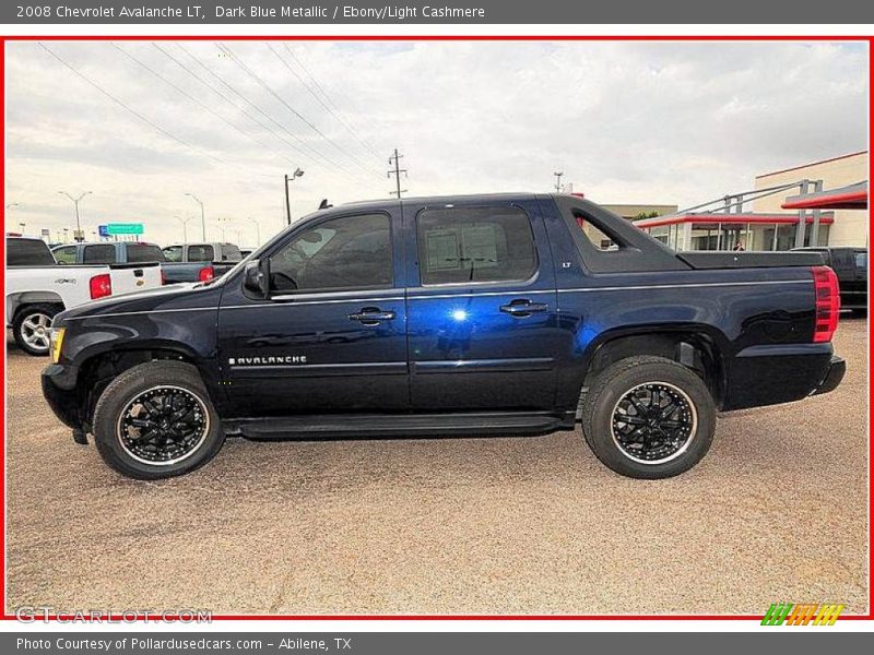 Dark Blue Metallic / Ebony/Light Cashmere 2008 Chevrolet Avalanche LT