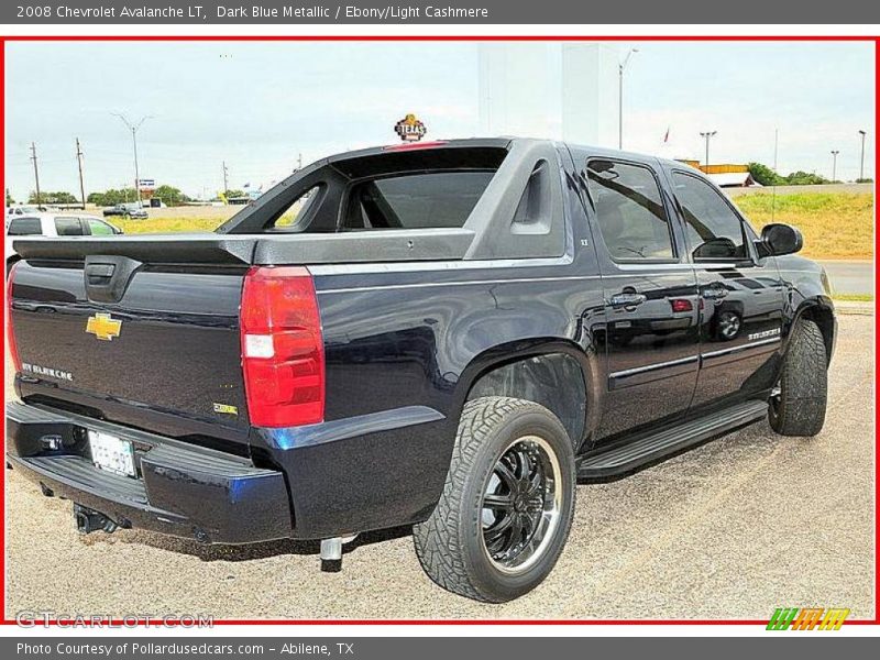 Dark Blue Metallic / Ebony/Light Cashmere 2008 Chevrolet Avalanche LT