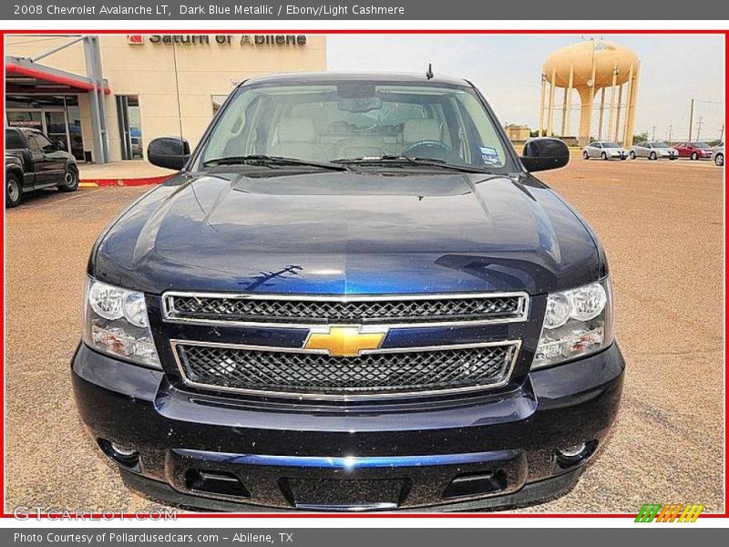 Dark Blue Metallic / Ebony/Light Cashmere 2008 Chevrolet Avalanche LT