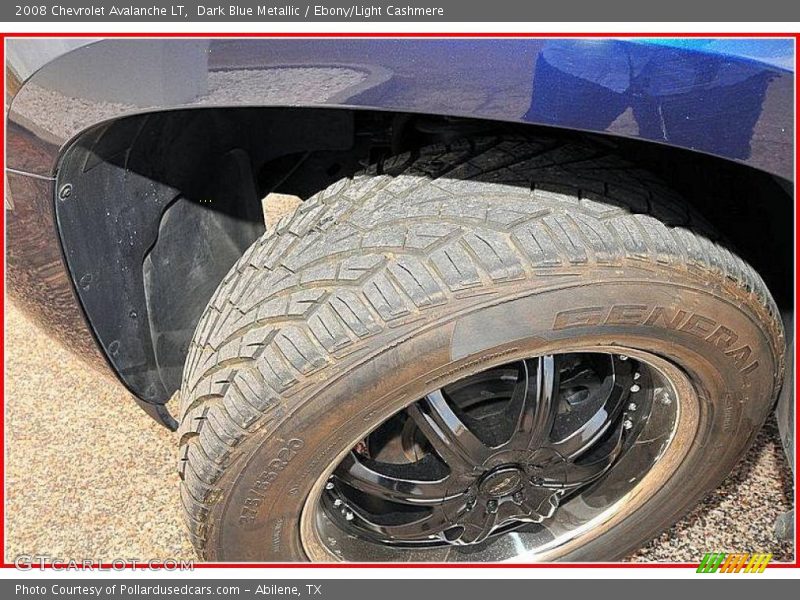 Dark Blue Metallic / Ebony/Light Cashmere 2008 Chevrolet Avalanche LT