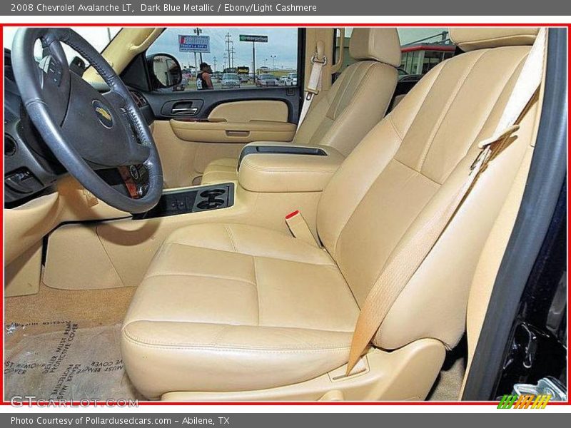 Dark Blue Metallic / Ebony/Light Cashmere 2008 Chevrolet Avalanche LT