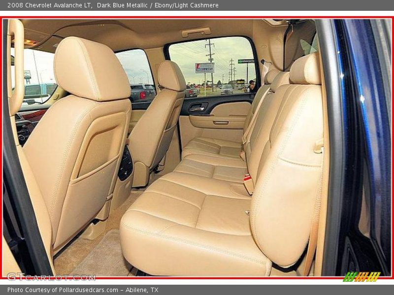 Dark Blue Metallic / Ebony/Light Cashmere 2008 Chevrolet Avalanche LT