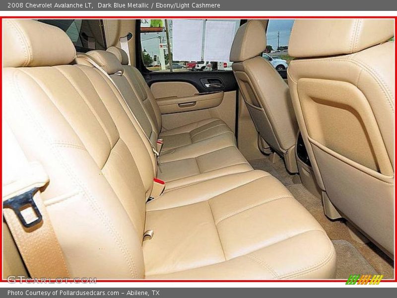 Dark Blue Metallic / Ebony/Light Cashmere 2008 Chevrolet Avalanche LT