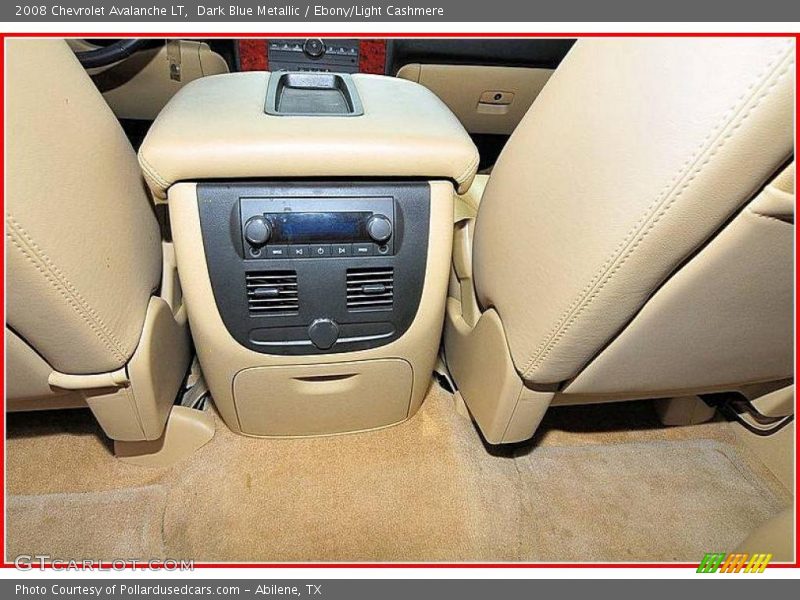 Dark Blue Metallic / Ebony/Light Cashmere 2008 Chevrolet Avalanche LT