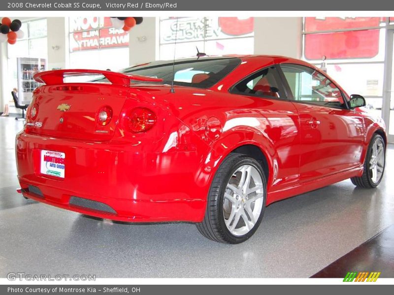 Victory Red / Ebony/Red 2008 Chevrolet Cobalt SS Coupe