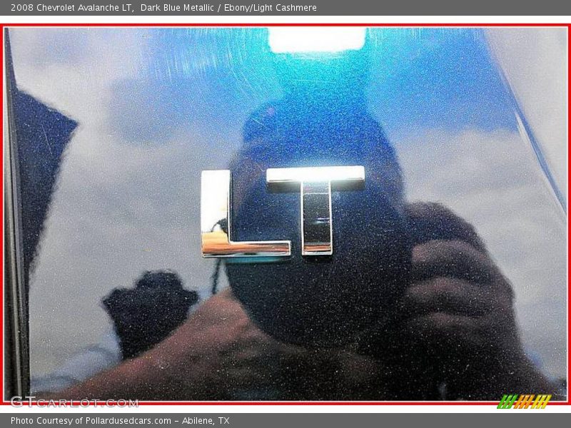 Dark Blue Metallic / Ebony/Light Cashmere 2008 Chevrolet Avalanche LT