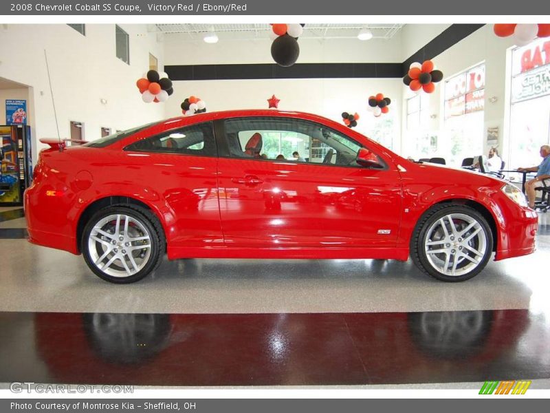 Victory Red / Ebony/Red 2008 Chevrolet Cobalt SS Coupe