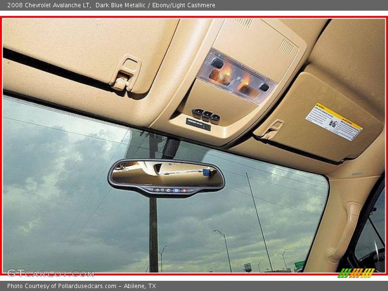 Dark Blue Metallic / Ebony/Light Cashmere 2008 Chevrolet Avalanche LT