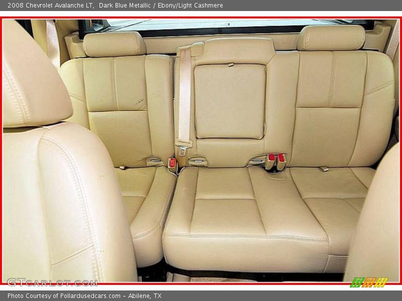 Dark Blue Metallic / Ebony/Light Cashmere 2008 Chevrolet Avalanche LT