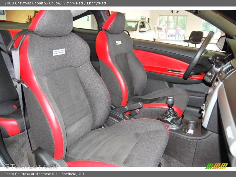 Victory Red / Ebony/Red 2008 Chevrolet Cobalt SS Coupe