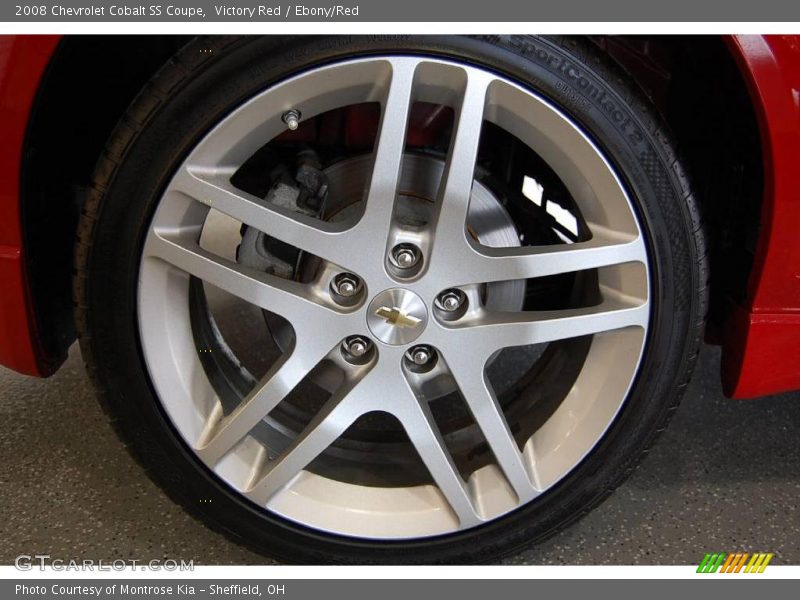 Victory Red / Ebony/Red 2008 Chevrolet Cobalt SS Coupe