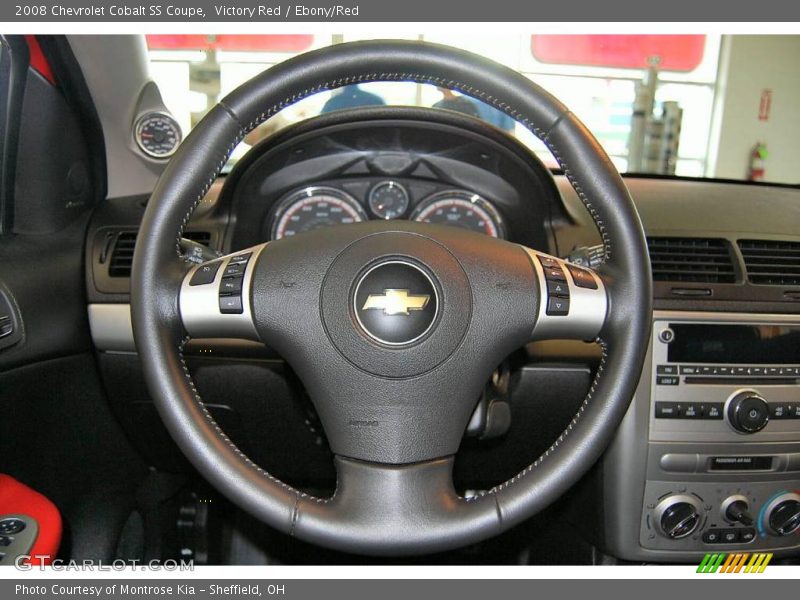 Victory Red / Ebony/Red 2008 Chevrolet Cobalt SS Coupe