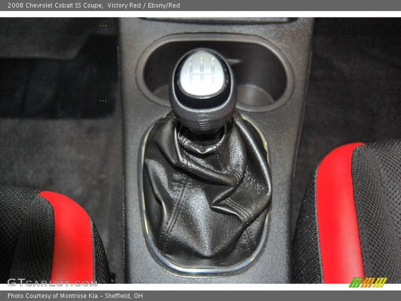Victory Red / Ebony/Red 2008 Chevrolet Cobalt SS Coupe