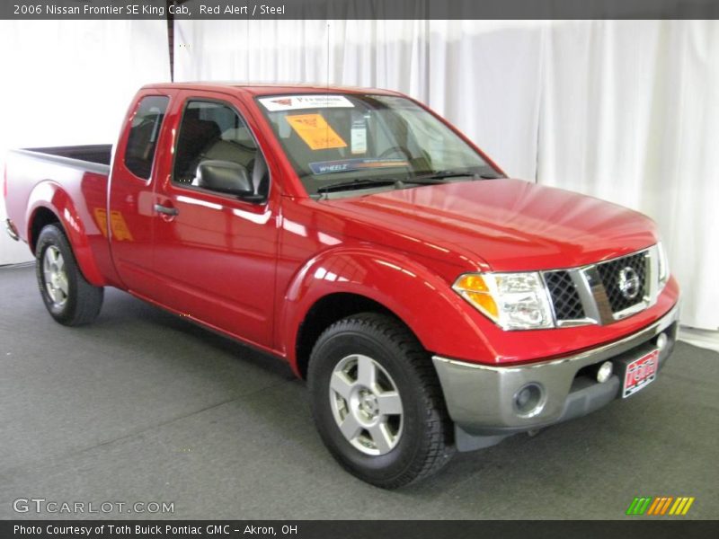Red Alert / Steel 2006 Nissan Frontier SE King Cab
