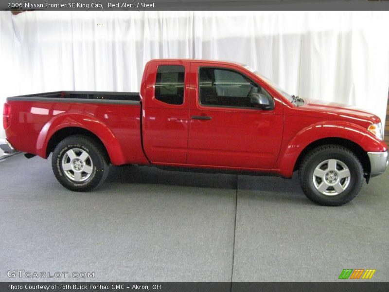 Red Alert / Steel 2006 Nissan Frontier SE King Cab
