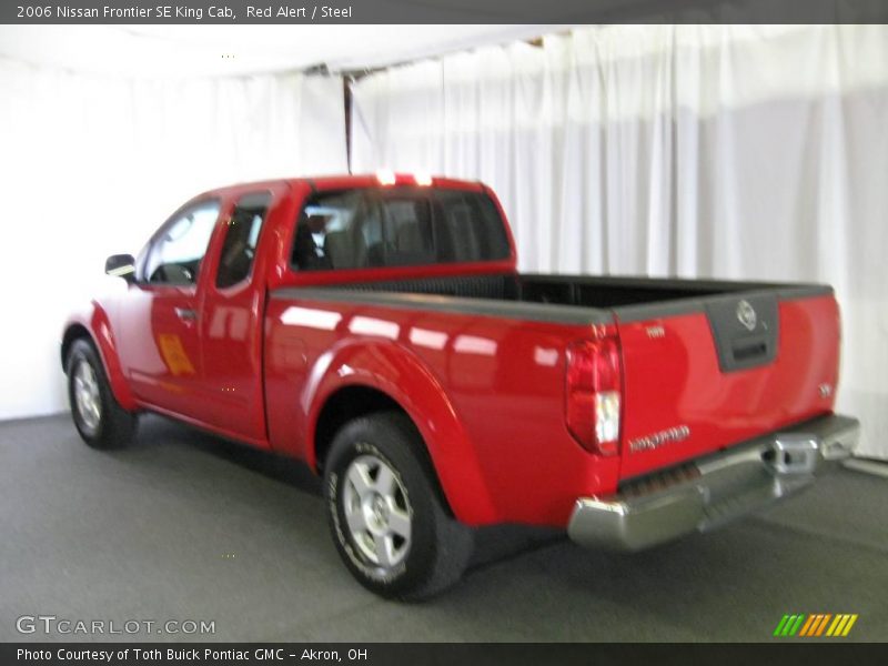 Red Alert / Steel 2006 Nissan Frontier SE King Cab