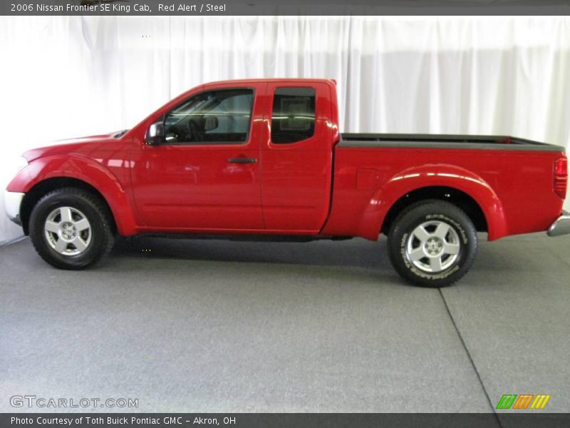 Red Alert / Steel 2006 Nissan Frontier SE King Cab