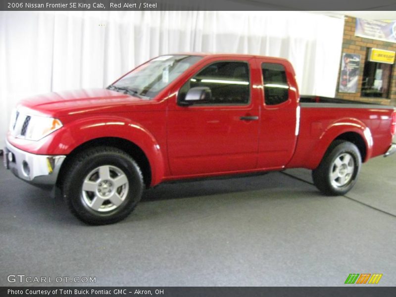 Red Alert / Steel 2006 Nissan Frontier SE King Cab