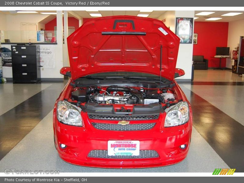 Victory Red / Ebony/Red 2008 Chevrolet Cobalt SS Coupe