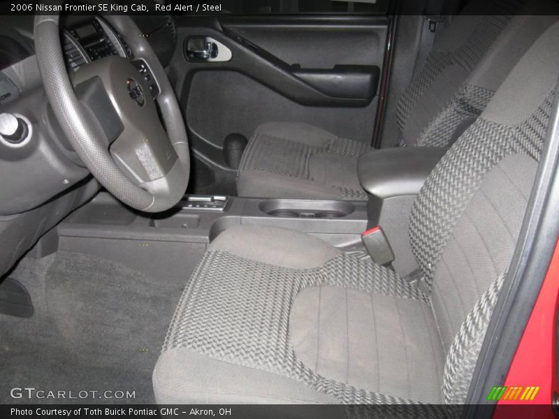 Red Alert / Steel 2006 Nissan Frontier SE King Cab