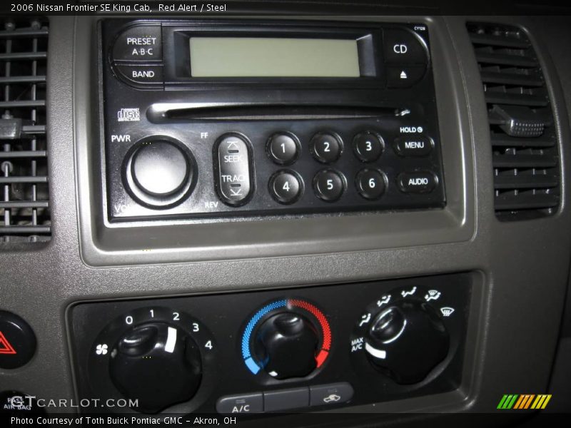 Red Alert / Steel 2006 Nissan Frontier SE King Cab
