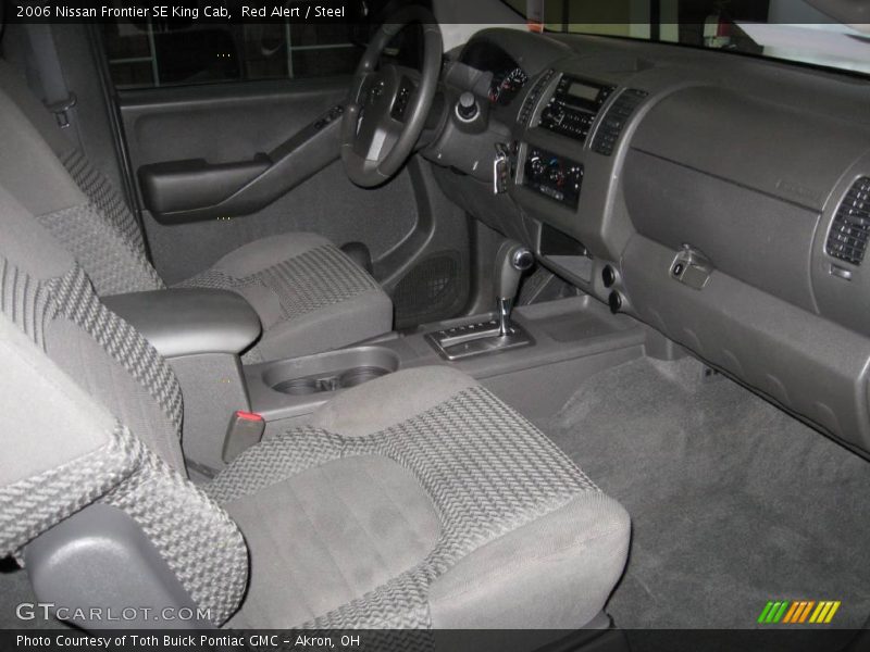 Red Alert / Steel 2006 Nissan Frontier SE King Cab