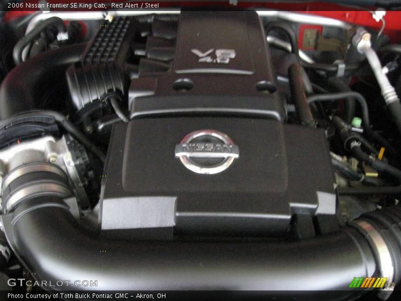 Red Alert / Steel 2006 Nissan Frontier SE King Cab