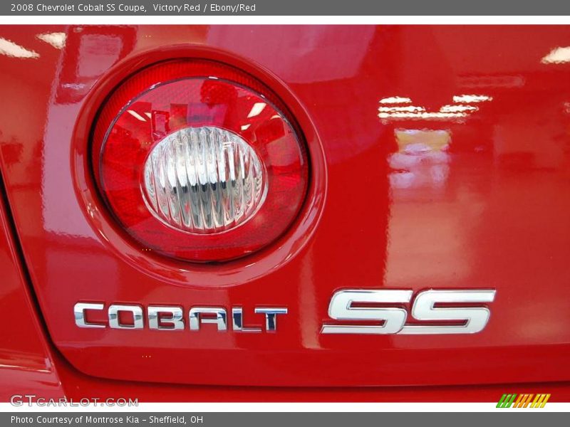 Victory Red / Ebony/Red 2008 Chevrolet Cobalt SS Coupe