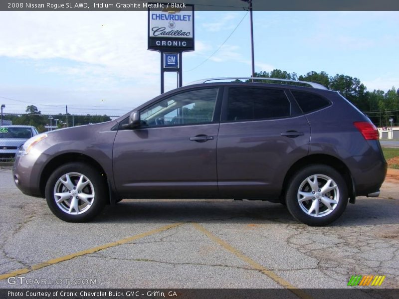 Iridium Graphite Metallic / Black 2008 Nissan Rogue SL AWD
