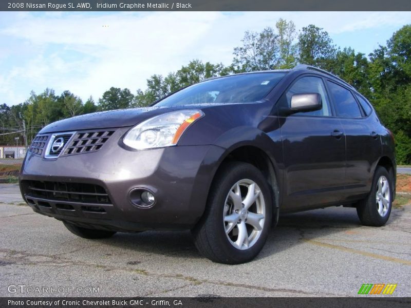Iridium Graphite Metallic / Black 2008 Nissan Rogue SL AWD