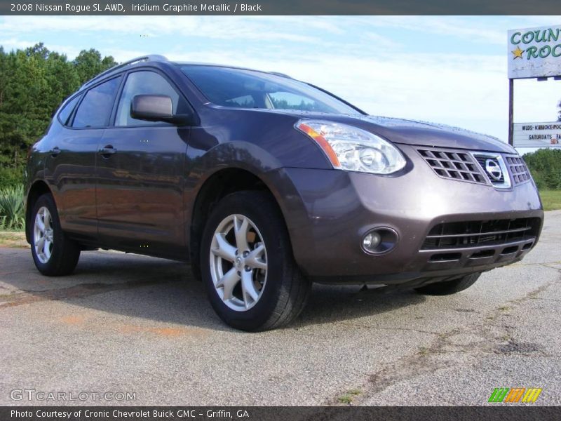 Iridium Graphite Metallic / Black 2008 Nissan Rogue SL AWD