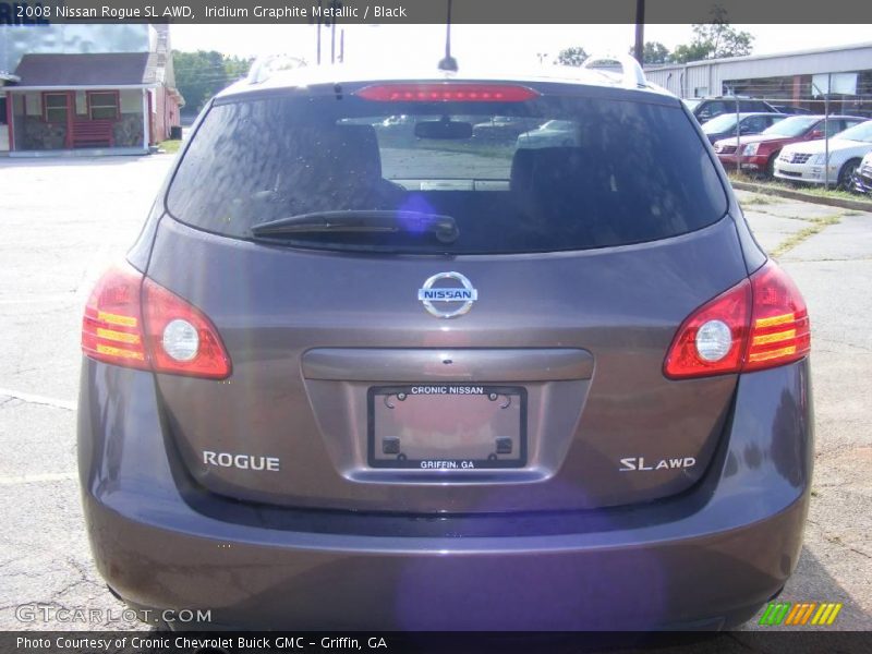 Iridium Graphite Metallic / Black 2008 Nissan Rogue SL AWD