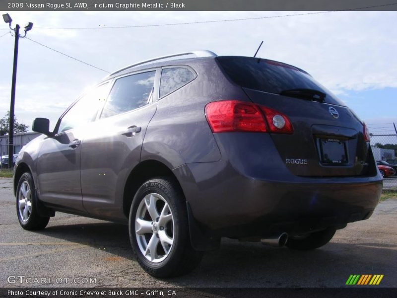 Iridium Graphite Metallic / Black 2008 Nissan Rogue SL AWD