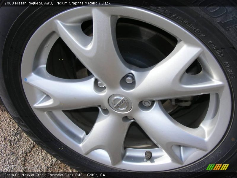 Iridium Graphite Metallic / Black 2008 Nissan Rogue SL AWD