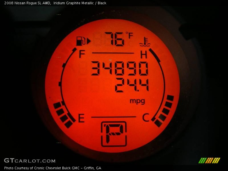 Iridium Graphite Metallic / Black 2008 Nissan Rogue SL AWD