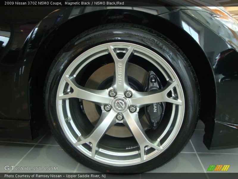 Magnetic Black / NISMO Black/Red 2009 Nissan 370Z NISMO Coupe