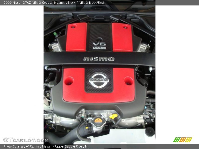 Magnetic Black / NISMO Black/Red 2009 Nissan 370Z NISMO Coupe