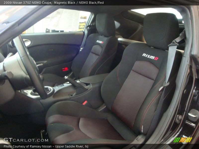 Magnetic Black / NISMO Black/Red 2009 Nissan 370Z NISMO Coupe
