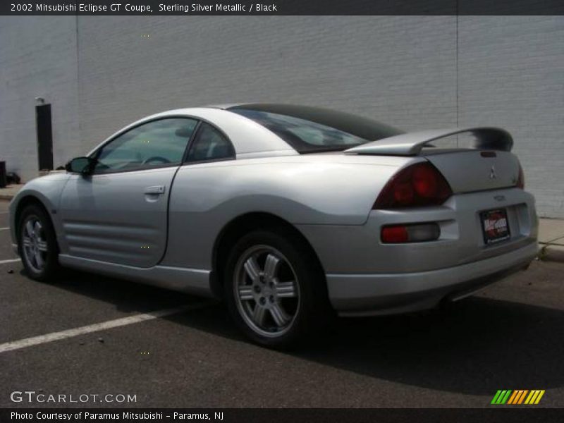 Sterling Silver Metallic / Black 2002 Mitsubishi Eclipse GT Coupe