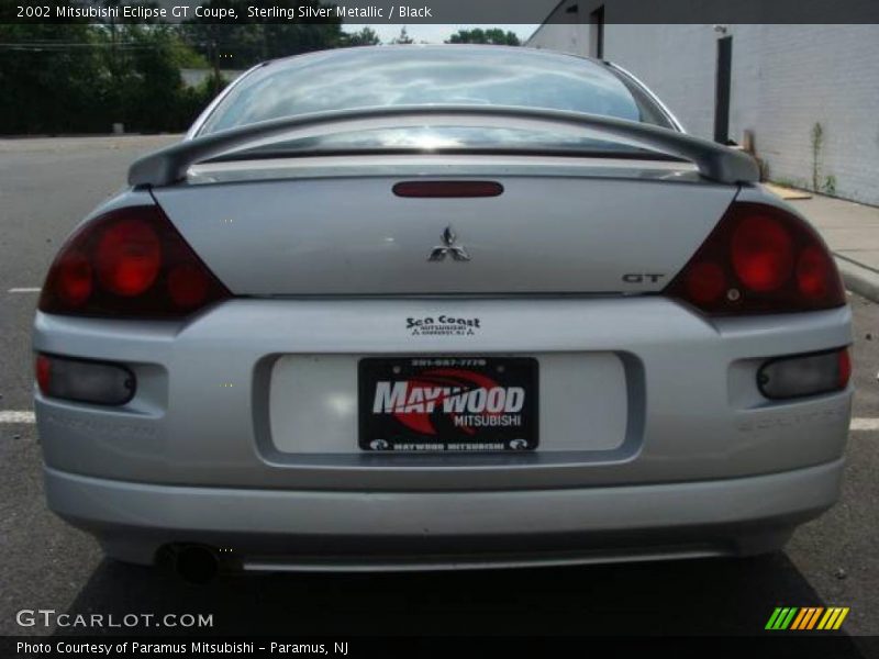 Sterling Silver Metallic / Black 2002 Mitsubishi Eclipse GT Coupe