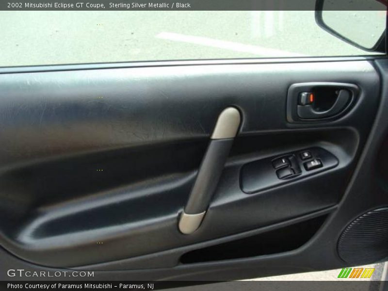 Sterling Silver Metallic / Black 2002 Mitsubishi Eclipse GT Coupe