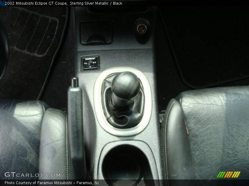 Sterling Silver Metallic / Black 2002 Mitsubishi Eclipse GT Coupe