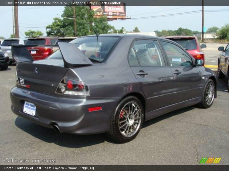 Graphite Gray / Black Leather 2006 Mitsubishi Lancer Evolution IX SE