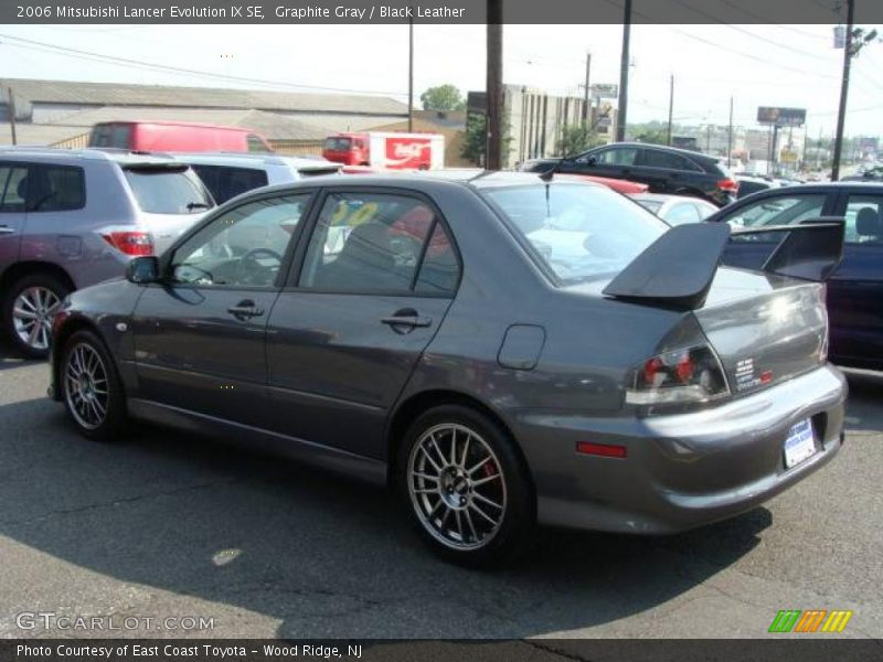 Graphite Gray / Black Leather 2006 Mitsubishi Lancer Evolution IX SE