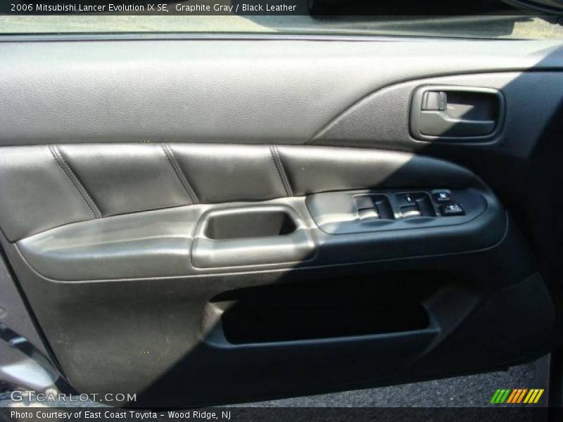 Graphite Gray / Black Leather 2006 Mitsubishi Lancer Evolution IX SE