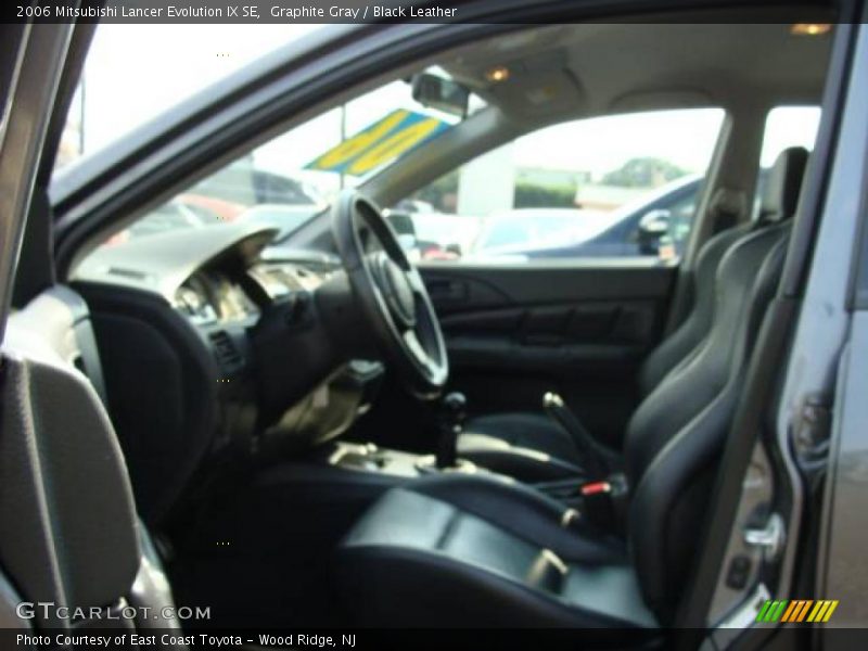 Graphite Gray / Black Leather 2006 Mitsubishi Lancer Evolution IX SE