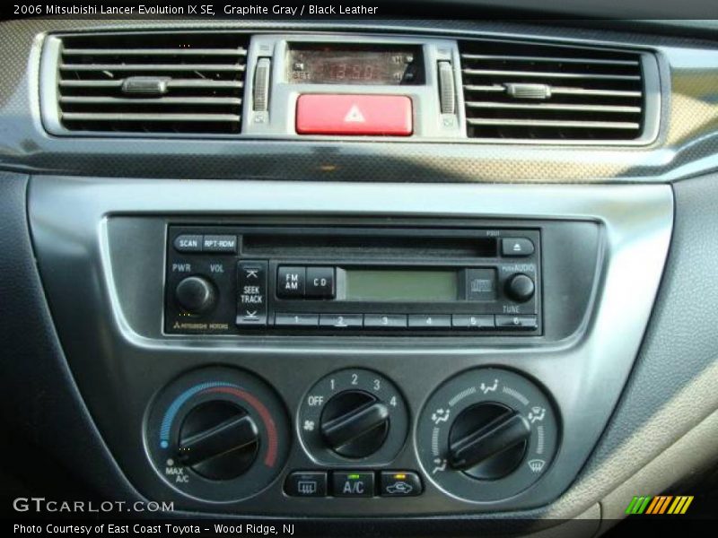 Graphite Gray / Black Leather 2006 Mitsubishi Lancer Evolution IX SE