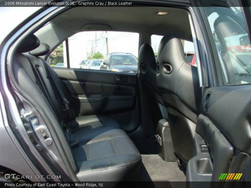 Graphite Gray / Black Leather 2006 Mitsubishi Lancer Evolution IX SE