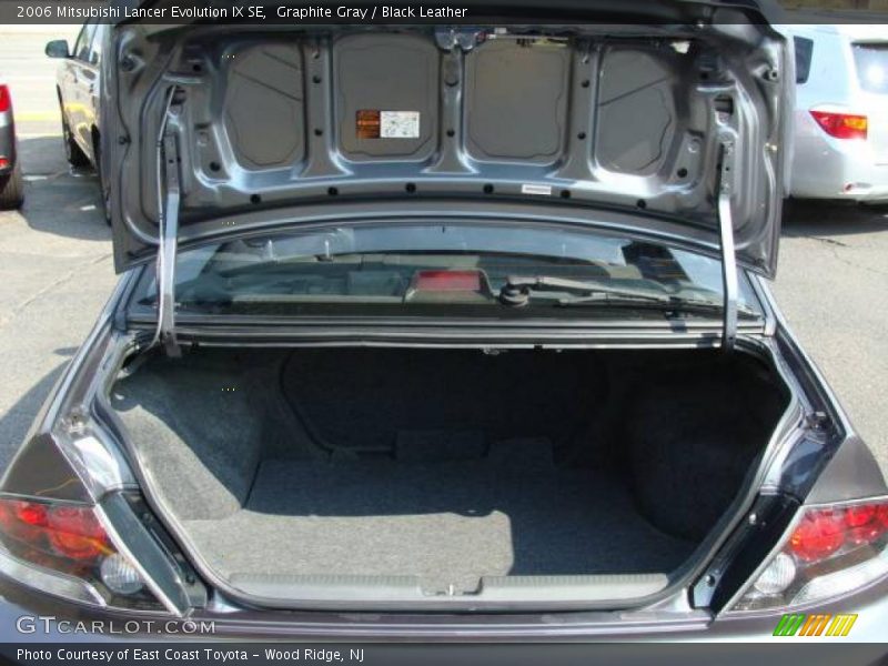 Graphite Gray / Black Leather 2006 Mitsubishi Lancer Evolution IX SE
